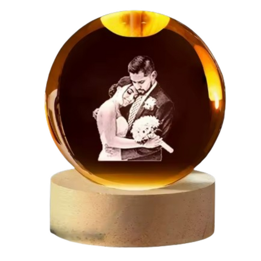 Esfera de Cristal Personalizada